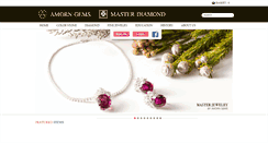 Desktop Screenshot of amorngems.com